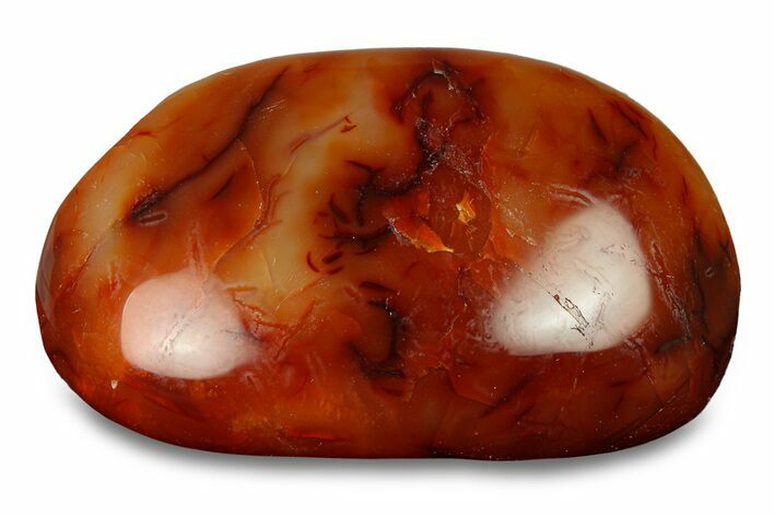 Colorful, Polished Carnelian Agate - Madagascar #289762